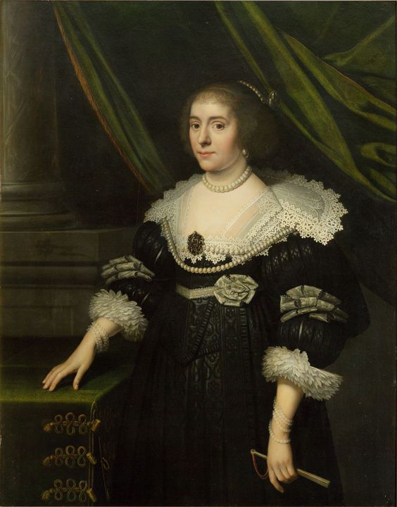 Amalia van Solms portret Amalia van Solms