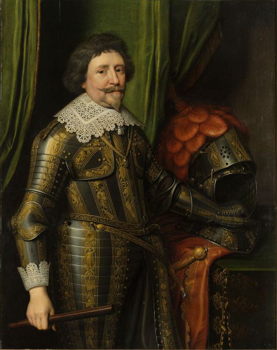 Portret Prins Frederik Hendrik portret prins Frederik Hendrik