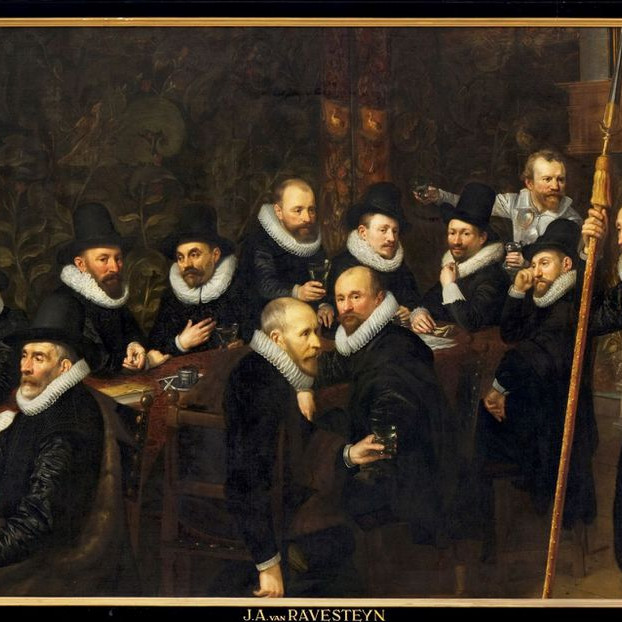 De ontvangst van de officieren van de schutterij.jpg