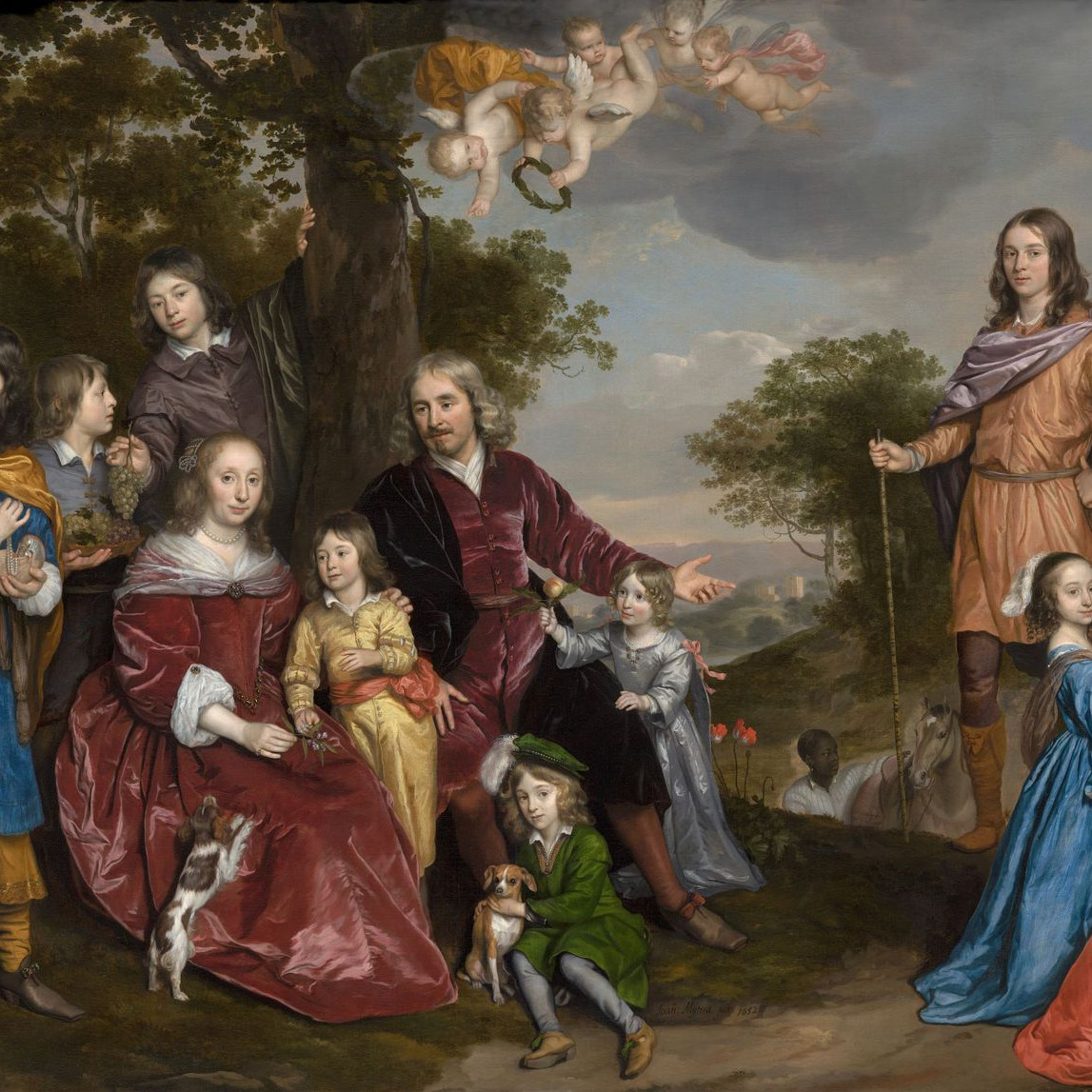 Familieportret Van Den Kerckhoven